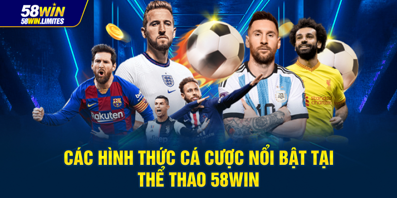Các hình thức cá cược nổi bật tại thể thao 58win